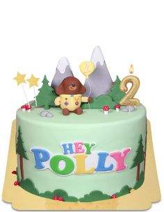 Happy-Cake.co.uk Vegan, organic and gluten-free Hey Duggee cake - 59