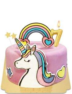 Happy-Cake.co.uk Vegan, organic and gluten-free unicorn cake S1 - 74