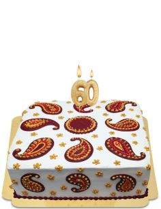 Happy-Cake.co.uk Indian decoration cake Divali, Holi vegan, organic and gluten-free - 23