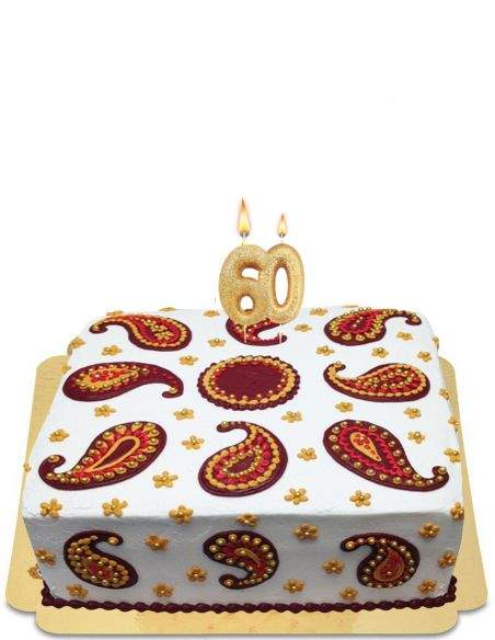 Happy-Cake.co.uk Indian decoration cake Divali, Holi vegan, organic and gluten-free - 23