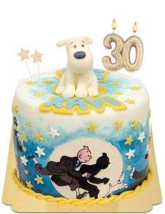 Happy-Cake.co.uk Vegan, organic and gluten-free Tintin cake - 170