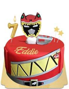Happy-Cake.co.uk Vegan, organic and gluten-free Power rangers cake - 45