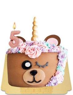 Happy-Cake.co.uk Vegan, organic and gluten-free B04 bear cake - 45