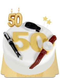 Happy-Cake.co.uk Vegan, organic and gluten-free papa, grandfather cake - 27