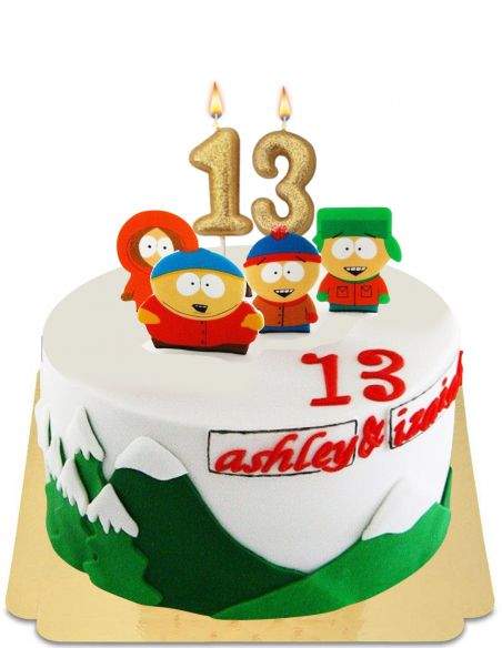 Happy-Cake.co.uk Vegan, organic and gluten-free South Park cake - 75