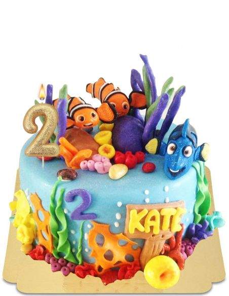 Happy-Cake.co.uk Vegan, organic and gluten-free Nemo cake - 55