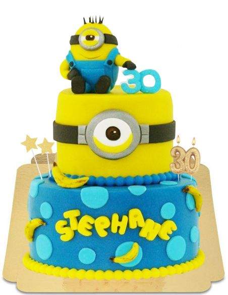 Happy-Cake.co.uk Minions Moi cake, ugly and nasty vegan, organic and gluten-free - 76