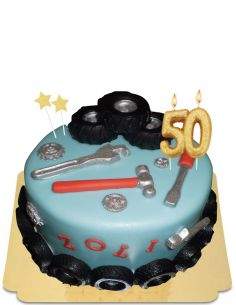 Happy-Cake.co.uk Cake mechanic tools dad vegan, organic and gluten-free - 71