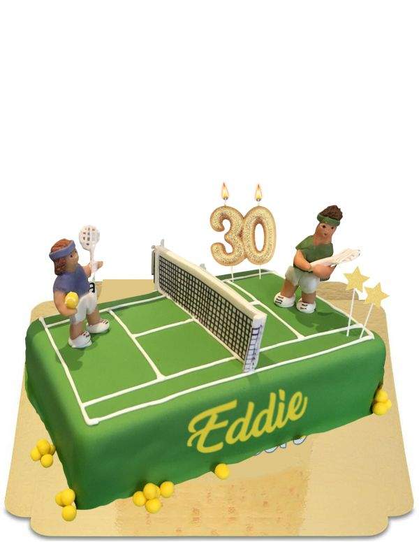 Happy-Cake.co.uk Vegan, organic and gluten-free tennis cake - 187