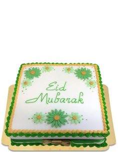 Happy-Cake.co.uk Vegan, organic and gluten-free Eid mubarak 2 cake - 17