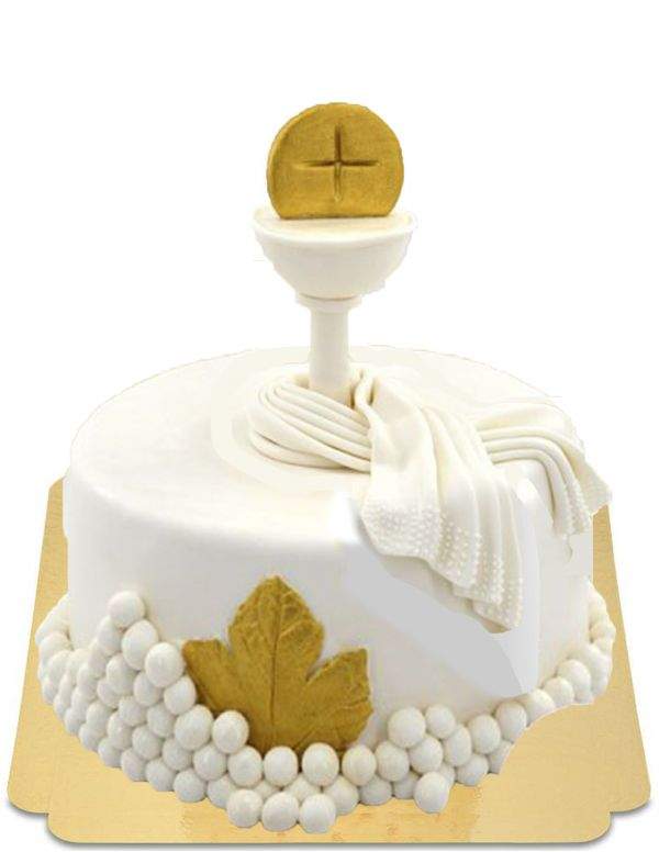 Happy-Cake.co.uk Vegan, organic and gluten-free communion and confirmation cake - 145