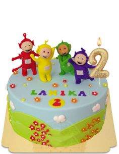 Happy-Cake.co.uk Vegan, organic and gluten-free Teletubbies cake - 6