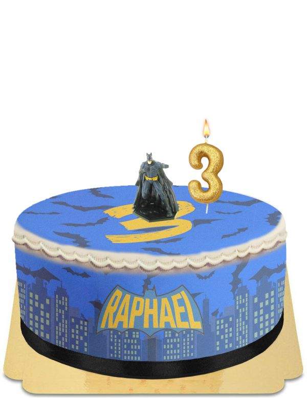 Happy-Cake.co.uk Batman Justice League Cake Egg Free, Vegetarian & Gluten Free - 11