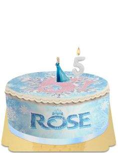 Happy-Cake.co.uk Frozen Elsa and Anna cake without egg, vegetarian and gluten-free - 19