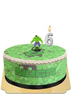 Happy-Cake.co.uk Hulk Avengers Cake Egg Free, Vegetarian & Gluten Free - 69