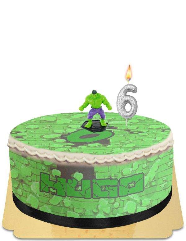 Happy-Cake.co.uk Hulk Avengers Cake Egg Free, Vegetarian & Gluten Free - 69