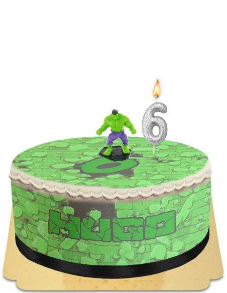 Happy-Cake.co.uk Hulk Avengers Cake Egg Free, Vegetarian & Gluten Free - 69