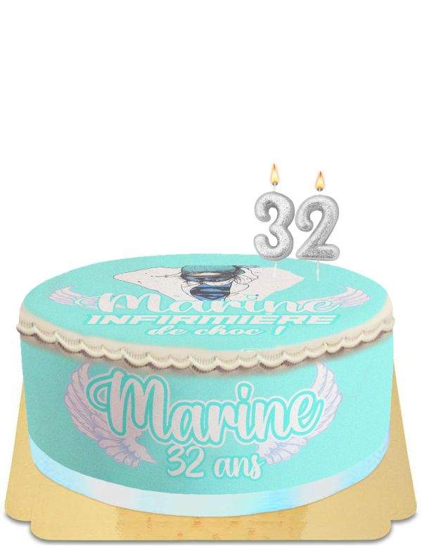 Happy-Cake.co.uk Egg-free, vegetarian and gluten-free nurse cake - 32