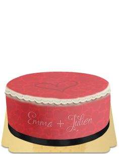 Happy-Cake.co.uk Valentine's Day cake without egg, vegetarian and gluten-free - 21