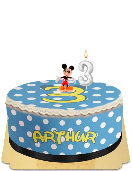 Happy-Cake.co.uk Mickey Mouse giant head piggy bank cake without egg, vegetarian and gluten-free - 9