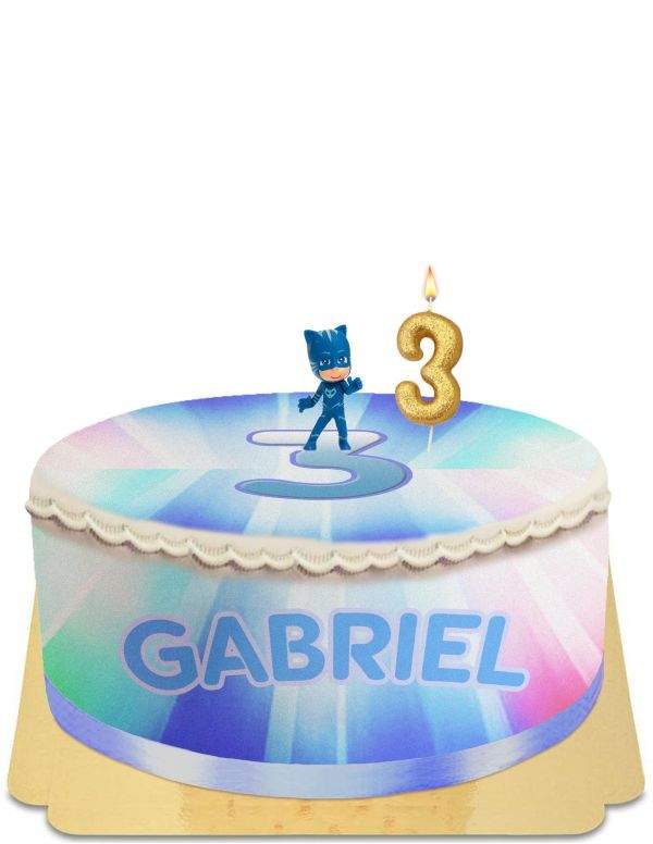 Happy-Cake.co.uk Egg-free, vegetarian and gluten-free PJ Masks cake - 51