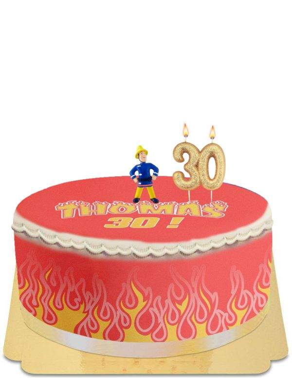 Happy-Cake.co.uk Egg-free, vegetarian and gluten-free firefighter cake - 89