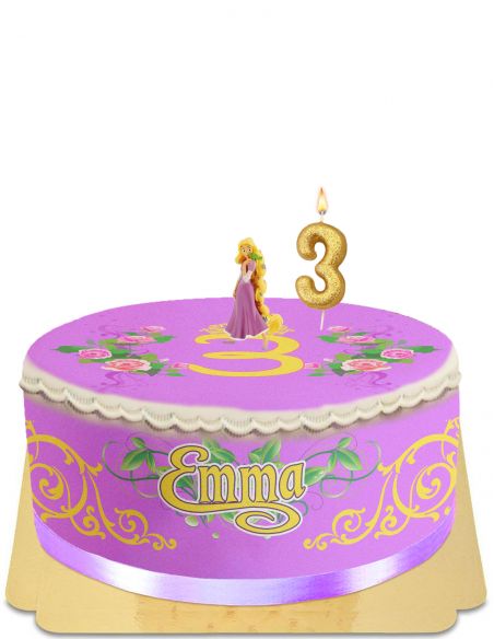 Happy-Cake.co.uk Rapunzel pop-up princess cake without egg, vegetarian and gluten free - 5