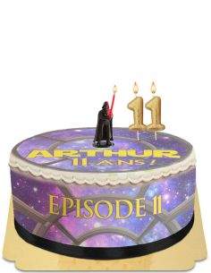 Happy-Cake.co.uk Star Wars Giant Head Darth Vader Cake Egg Free, Vegetarian and Gluten Free - 22