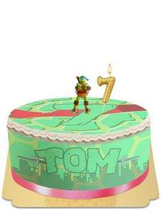 Happy-Cake.co.uk Ninja Turtle Cake Egg Free, Vegetarian and Gluten Free - 72
