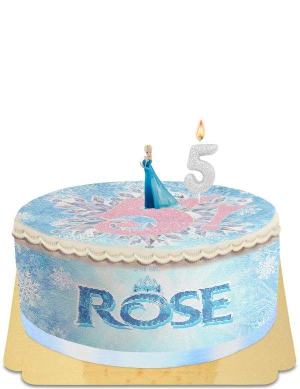 Happy-Cake.co.uk Frozen Elsa Frozen egg-free, vegetarian and gluten-free cake - 1