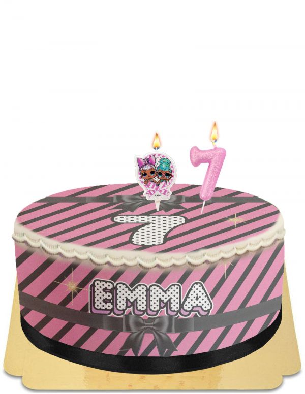 Happy-Cake.co.uk LOL Surprise giant head cake without egg, vegetarian and gluten-free - 24