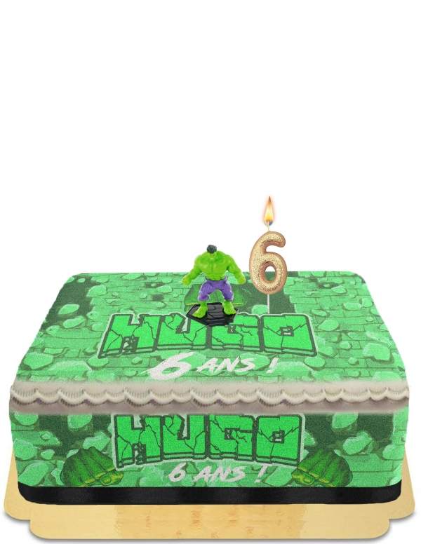Happy-Cake.co.uk Hulk Avengers Cake Egg Free, Vegetarian & Gluten Free - 55