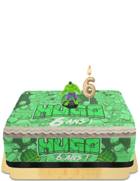 Happy-Cake.co.uk Hulk Avengers Cake Egg Free, Vegetarian & Gluten Free - 55