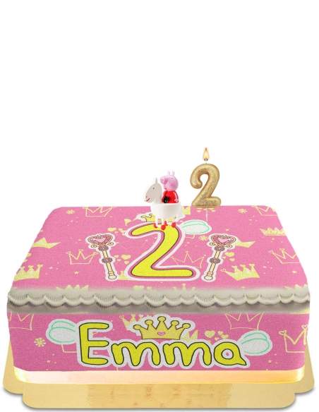 Happy-Cake.co.uk Peppa pig cake without egg, vegetarian and gluten free - 12