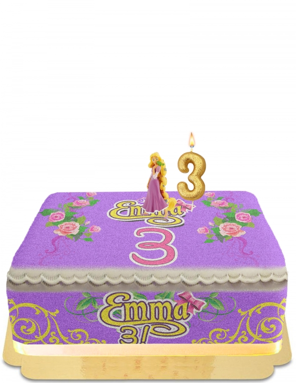 Happy-Cake.co.uk Rapunzel pop-up princess cake without egg, vegetarian and gluten free - 28
