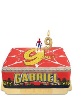 Happy-Cake.co.uk Spiderman Cake Egg Free, Vegetarian and Gluten Free - 70