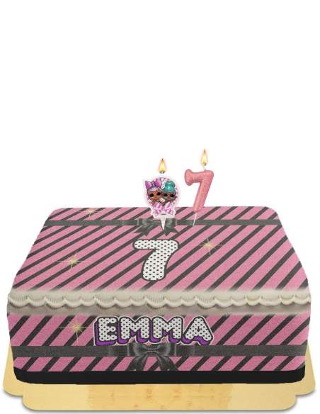 Happy-Cake.co.uk LOL Surprise Cake Egg Free, Vegetarian and Gluten Free - 56