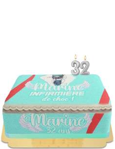 Happy-Cake.co.uk Egg-free, vegetarian and gluten-free nurse cake - 25