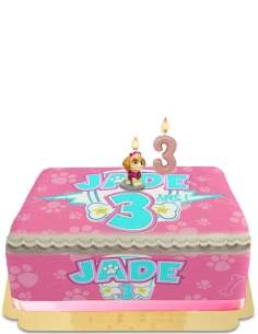 Paw patrol Skye cake without egg, vegetarian and gluten-free Happy-Cake.co.uk - 53