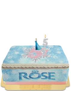 Happy-Cake.co.uk Frozen Elsa and Anna cake without egg, vegetarian and gluten-free - 32
