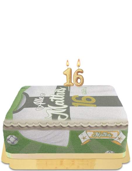 Happy-Cake.co.uk Egg-free, vegetarian and gluten-free football field jersey football cake - 61