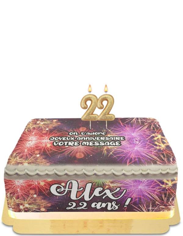 Happy-Cake.co.uk Adult egg-free, vegetarian and gluten-free cake - 80