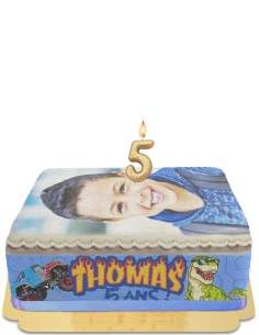 Happy-Cake.co.uk Egg-free, vegetarian and gluten-free teen boy birthday cake photo - 34