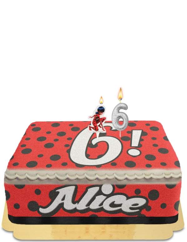 Happy-Cake.co.uk Ladybug Miraculous Cake Egg Free, Vegetarian & Gluten Free - 65