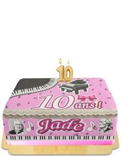 Happy-Cake.co.uk Egg-free, vegetarian and gluten-free piano girl cake - 45
