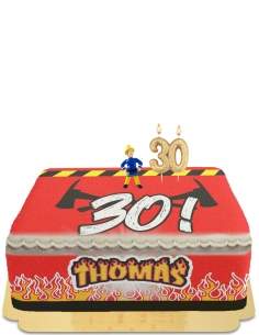 Happy-Cake.co.uk Egg-free, vegetarian and gluten-free firefighter cake - 26