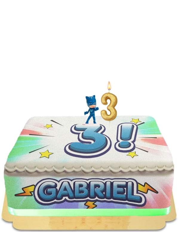 Happy-Cake.co.uk Egg-free, vegetarian and gluten-free PJ Masks cake - 50