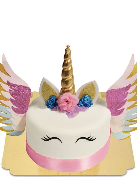 Happy-Cake.co.uk Gluten-free, organic and vegan winged unicorn cake - 1