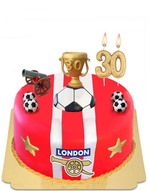 Cake London soccer gluten-free and vegan Happy-Cake.co.uk - 1