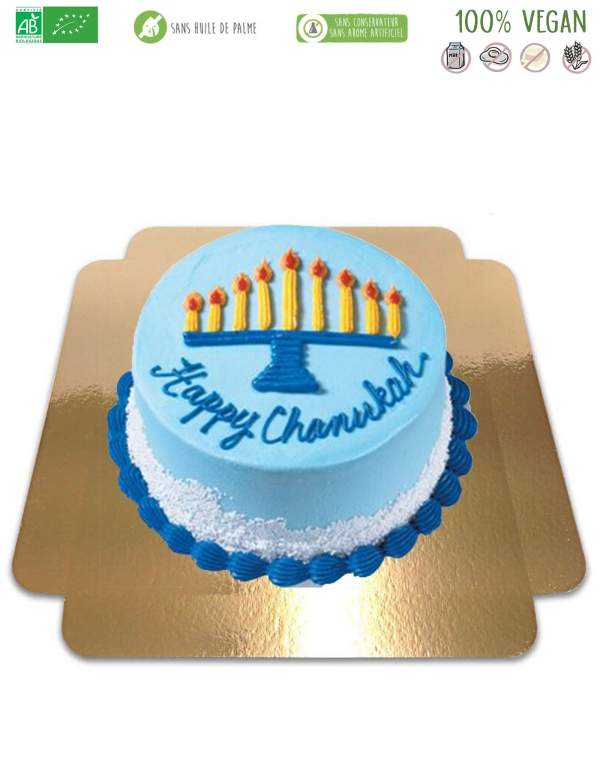 Happy-Cake.co.uk Vegan, organic and gluten-free Hanukkah cake - 39